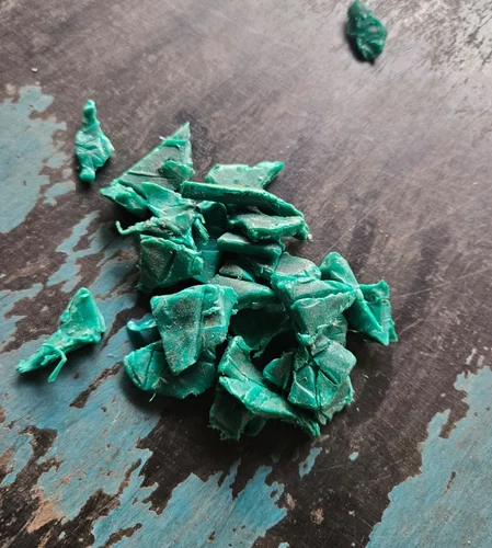 HDPE Light Green Crate Scrap