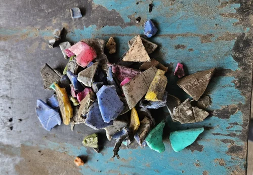 HDPE Multicolor Crate Scrap 